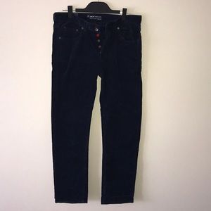 Jack Threads corduroy pants.